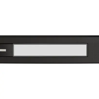 Pulsante 1/4 EDIZIO.liv SNAPFIX® p.KNX&UNI c.LED c.targ.comando 1 tasto ne 