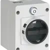 Interrupteur de sécurité AP K&N 20A 1L 0-1, gris, pour cadenas, 4×M20 