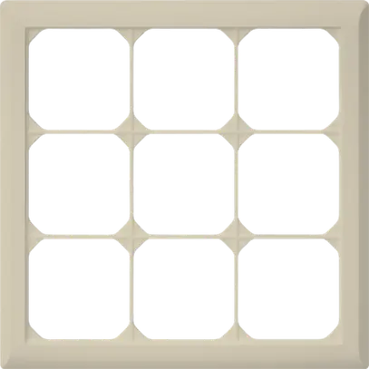 Intestazione INC kallysto.line 3×3 beige 