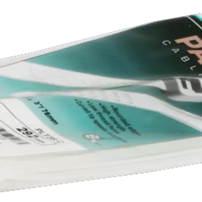 Fascetta Panduit 4.8×292mm incolore 