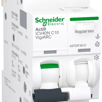 AFD/FI/LS détecteur d'arc SE 1LN (C) 10A 30mA 230V 6kA 