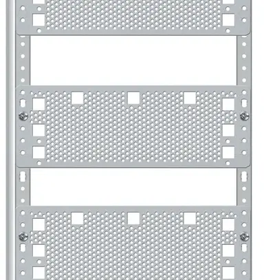 Panello Media ABB, p.distributore vuoto, 1 parte, 4 file altezza 0 