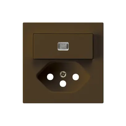 Kit frontale kallysto 60×60 marrone con lente per combinazione S3/T13 