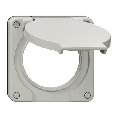 Coperchio con coperchio ribaltabile NEVO Ø60mm grc (guarn.ne) 