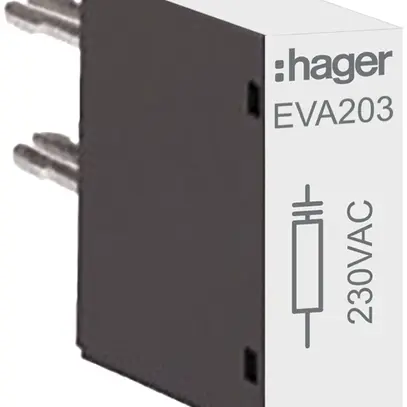 Modulo RC Hager 230VAC per fusibili EV040…EV095, EVN063…EVN200 