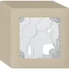 Scatola AP kallysto beige h=64mm 