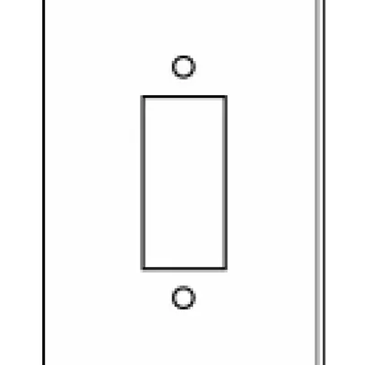 Kit de montage INC D-Sub 15L FLF 3/5 blanc 