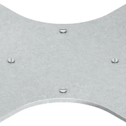 Deckel Niedax f.Kreuzung f.KR, Breite 104mm mit Drehriegel, Stahl, feuerverzinkt 