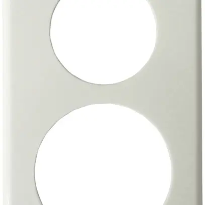 Abdeckplatte I-I 45+58 weiss 