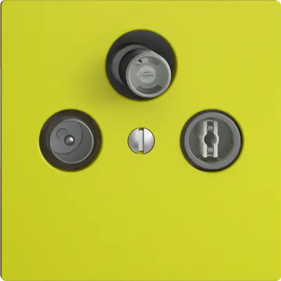 Prise d'antenne SAT/TV/R DB53 EDIZIOdue lemon avec connexion SAT-F 