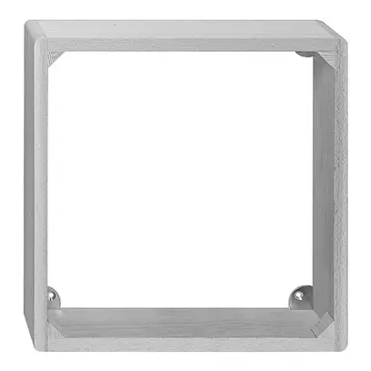 Quadro di montaggio AP GV 3×3 legno duro laccato 