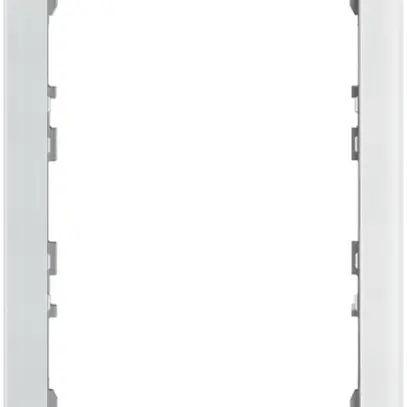 Cadre de recouvrement EDIZIOdue prestige pour KNX-Panel 7" verre blanc 