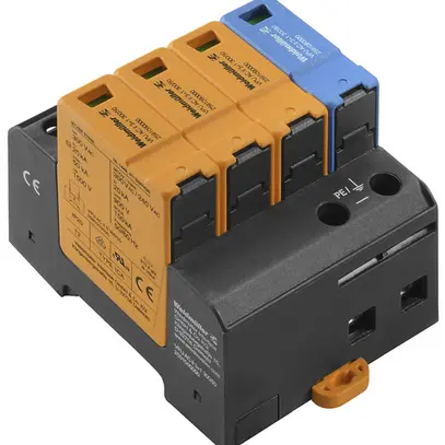 Parasurtension Weidmüller VPU AC II 3+1 300/50 