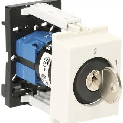 Interruttore a chiave AMD K&N, 10A/440V 0/1L, "0-1" 