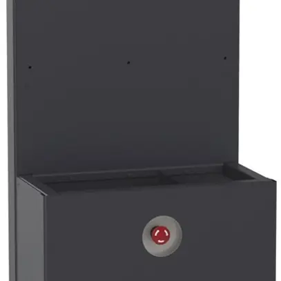 Base EVlink EVP1DB1LG, per stazione di carica EVD1S24T0B, a=1533mm, nero 