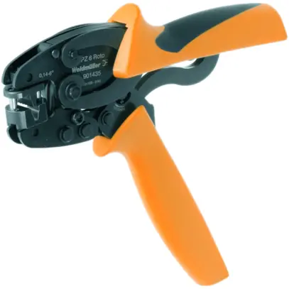 Outil à sertir Weidmüller PZ ROTO p.embout d.câble 0.14…6mm² sertissage trapèze 