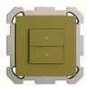 Stazione secondaria INC 1K/2T per interruttore tapparelle Edue Wiser olive 