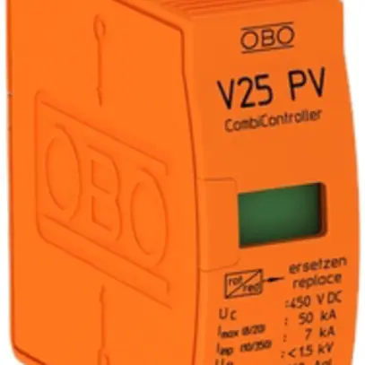 Parasurtension Bettermann V25 1L 450V partie supérieure 