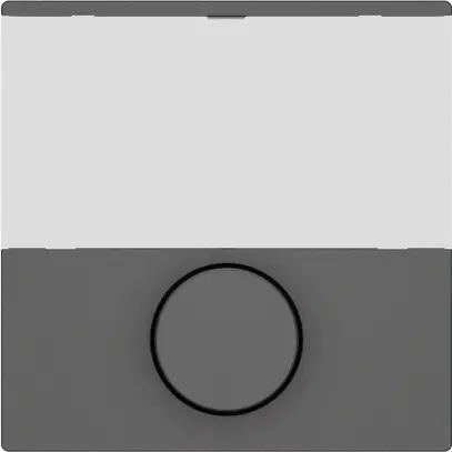 Poussoir de sonnerie EDIZIO.liv SNAPFIX® 6A 250V étiquette grf 