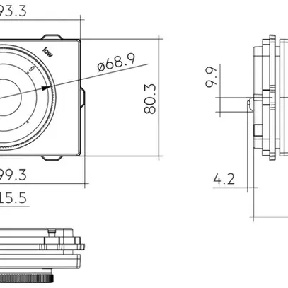 Sensore di luce Tridonic basicDIM ILD G2 SFI 20 16DPI, IP65 