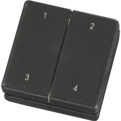Telecomando mini RF Eltako antracite 1…4, FMH4 
