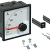 Amperometro bimetallo INS Hager 400A incassato 72×72mm cl.3 integrazione 15min 