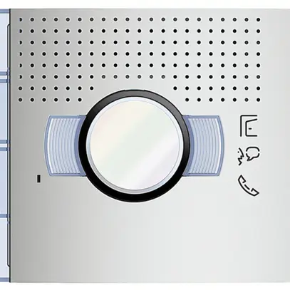 Façade pour module haut-parleur/caméra de porte 60° Sfera aluminium 