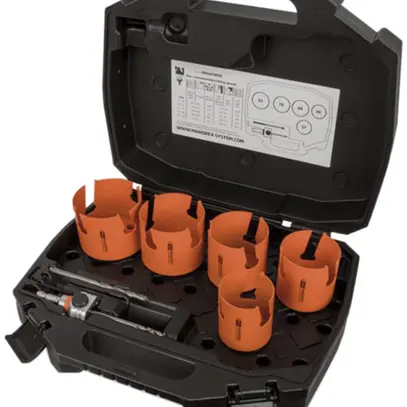 Lochsägen-Set MANDREX MXqs SuperXcut Ø57/65/68/76/83mm 