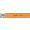Cavo informatico H-LINE 1322 S/FTP 4×2×0.62 FRNC/LSZH 1500MHz cat.7A arancia Cca 