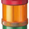 Colonne de signalisation WERMA KS72 Classic BWM, 24VAC/DC, vert/jaune/rouge 