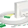 FTTH-Kabelabrollbox AGRO OTO BEP AP-Kit 4×LC 3mm 20m weiss B2ca 