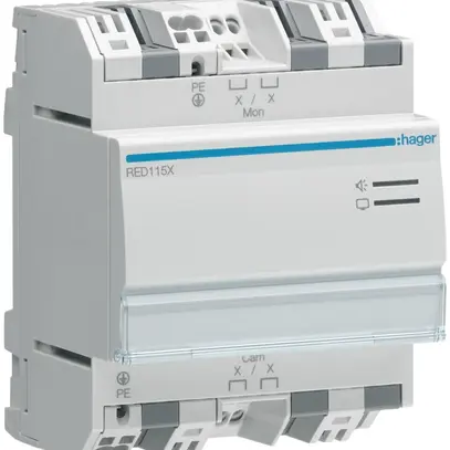 Accoppiatore di linea secondario AMD Hager 2-fili, per citofono 