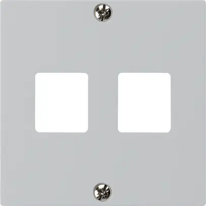 Kit frontale INC HMS kallysto A per 2 moduli grigio chiaro 