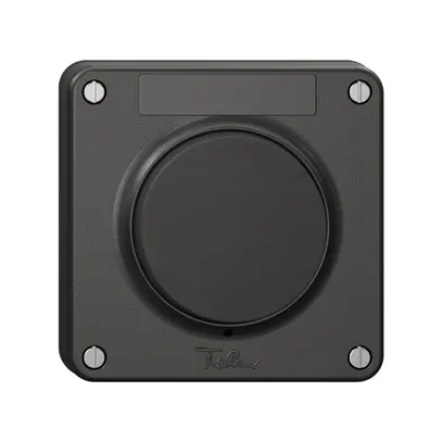 Couvercle Nevo, pour sonnerie, non lumineux, membrane noire, no 