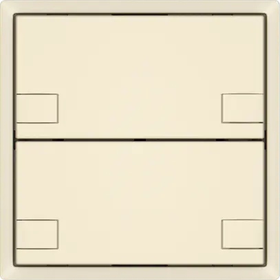 Pulsante universale EDIZIO.liv UNI SNAPFIX® 12…48V s.LED 2× com.2T cr 