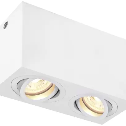 Deckenleuchte SLV TRILEDO CL GU10 2×10W 163×85×95mm weiss 