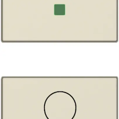 Set di tasti ABB free@home bianco luce 