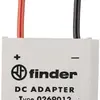 Adaptateur Finder pour la commande d'un télérupteur 24VAC série 26 avec 24VDC 