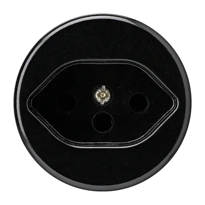 Insert pour prise ENC basico type 13 noir avec sécurité enfants 