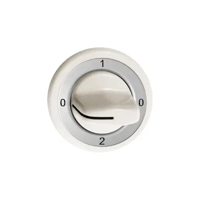 Kit frontale Feller 0-1-0-2 bianco, per interr.rotativo 