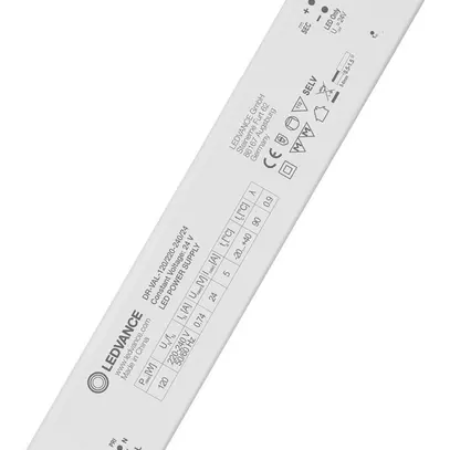 Convertisseur LED LDV VALUE, 24V 120W 255×45×32mm 