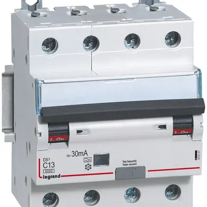 Disjoncteur différentiel Legrand C 4P 25A 6000A 30mA type A 