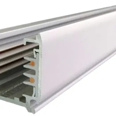 Rail conducteur triphasé DOTLUX, 1000mm, blanc mat 