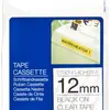 Cassette ruban Brother TZe-S131 12mm×8m, transparent-noir 