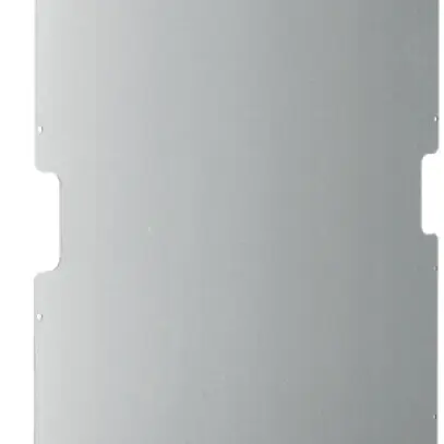 Montageplatte Hager univers N H=950mm, 2 feldrig 