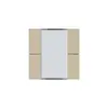 Kit frontale Hager kallysto 4×KNX systemlink/easylink beige 