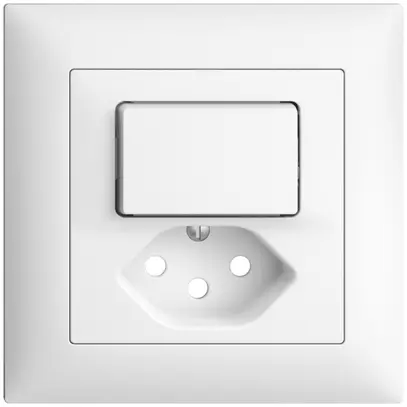 Kit frontale EDIZIOdue bianco 88×88mm T13 