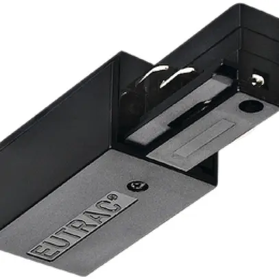 Alimentazione SLV per binario conduttore AP EUTRAC, terra destra nero 