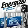 Pila Litio Energizer Ultimate LR6 1.5V 4 pezzi 