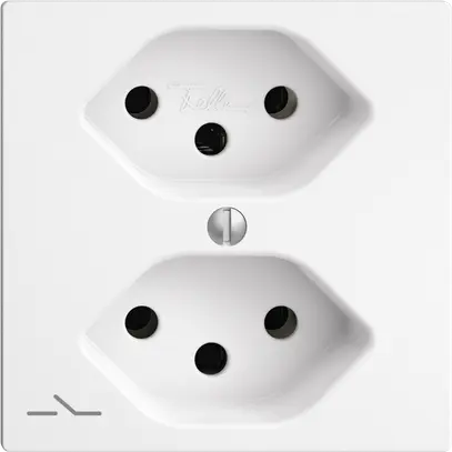 Presa INC EDIZIOdue 2×T13 bianco 1×S 